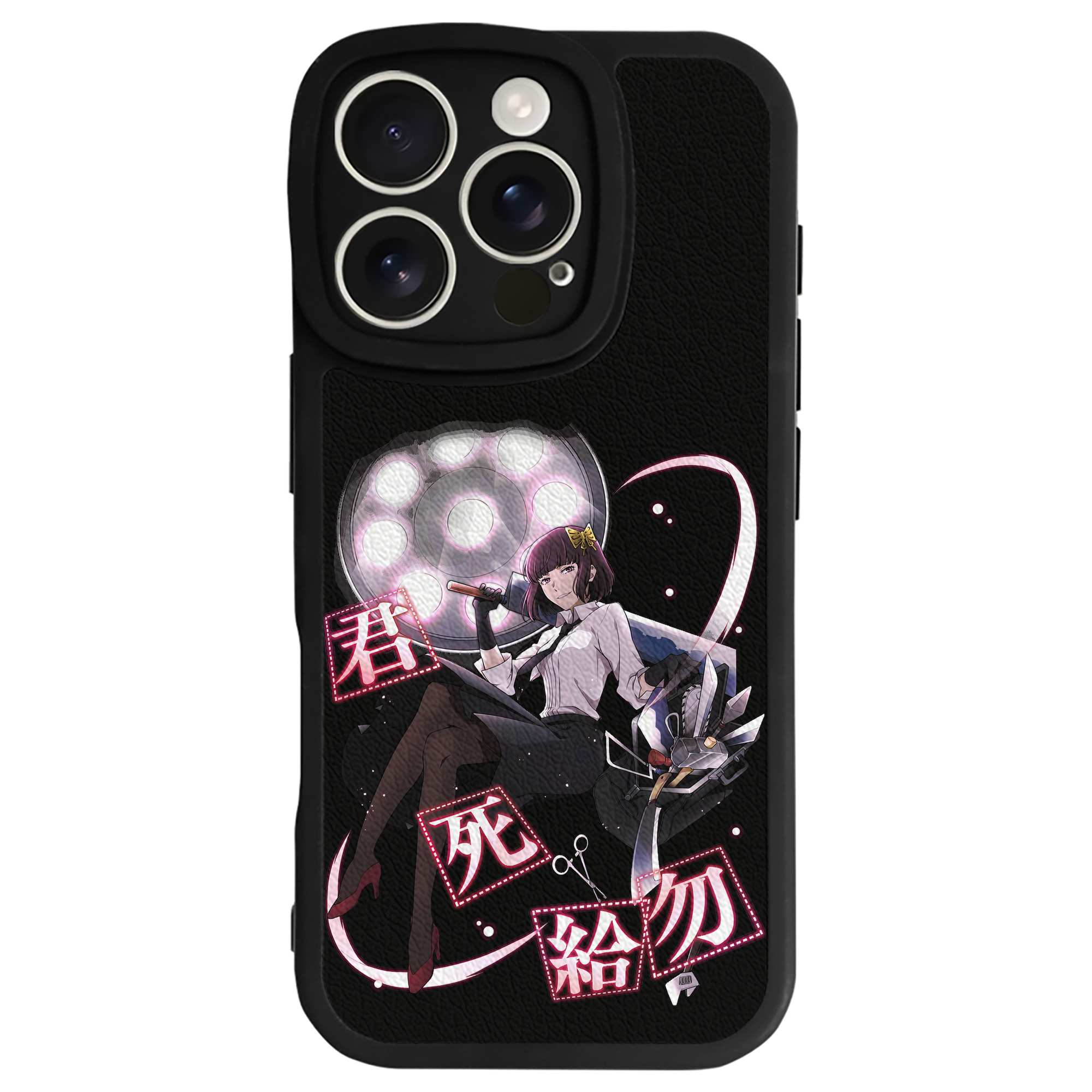 （画像用） 文豪ストレイドッグス Bungo Stray Dogs 【iPhone 16シリーズ対応】シリコンスマホケース（レザー調） 材質：シリコン